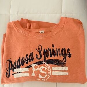 Pagosa Springs Orange Crewneck